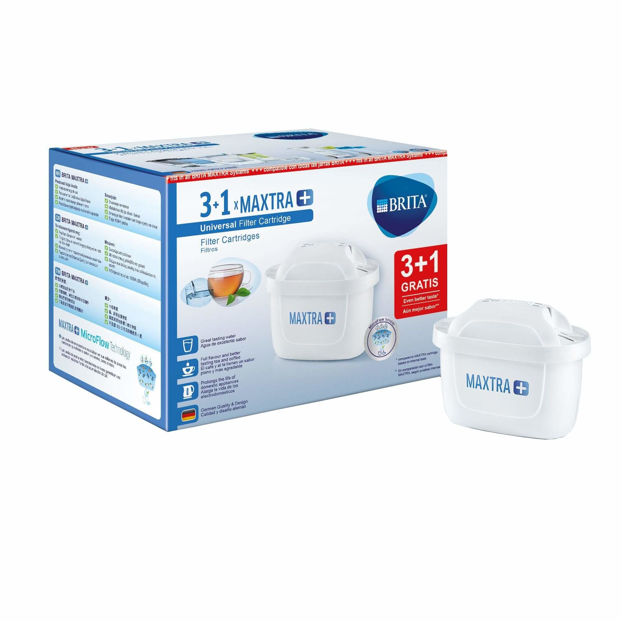 Brita Maxtra Plus Cartridges 4 Pack